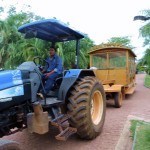 Transporte da sede do SESC para a fazenda do SESC
