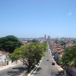 Vista do alto do bairro de Aracajú