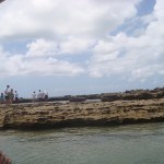 Parada para passear pelos arrecifes