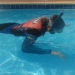 Preparativo para flutuação