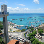 Vista para o Mercado Modelo do Elevador Lacerda - Salvador Bahia